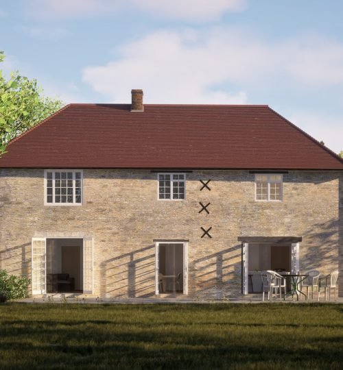 Recent Projects bradwell manor farmhouse mk13 exterior cgi 4k 01
